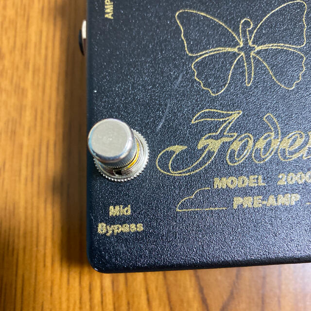 激レア! Fodera Model 2000 Pre Amp ベースエフェクター 激レア! Fodera Model 2000 Pre Amp ベースエフェクター