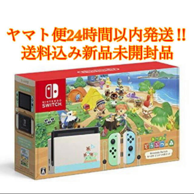 任天堂ニンテンドースイッチ本体　あつまれどうぶつの森同梱版