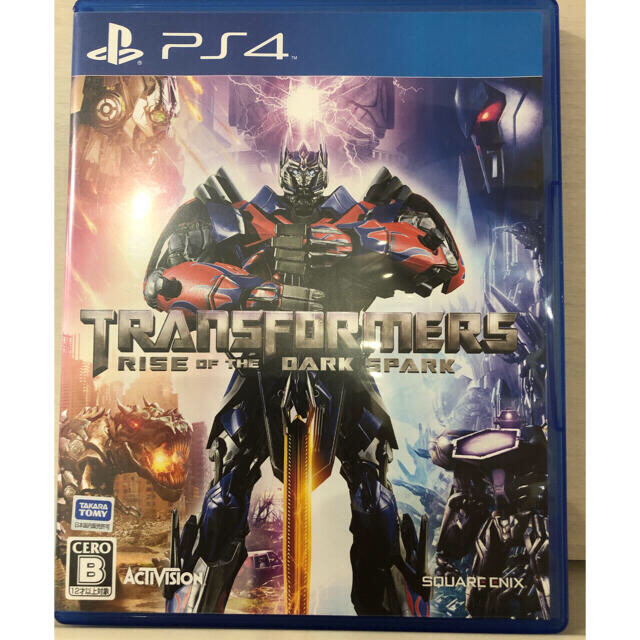 PlayStation4(プレイステーション4)のTransformers：Rise of the Dark Spark エンタメ/ホビーのゲームソフト/ゲーム機本体(家庭用ゲームソフト)の商品写真