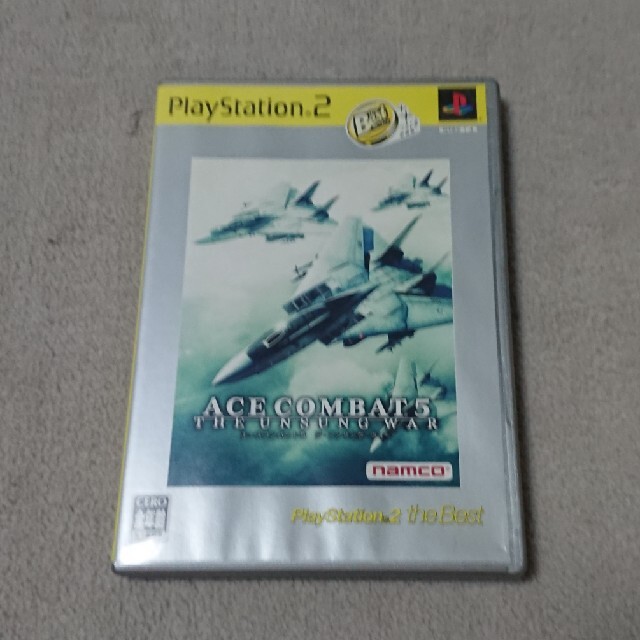 エースコンバット5 ジ・アンサング・ウォー（PlayStation 2 the  エンタメ/ホビーのゲームソフト/ゲーム機本体(家庭用ゲームソフト)の商品写真