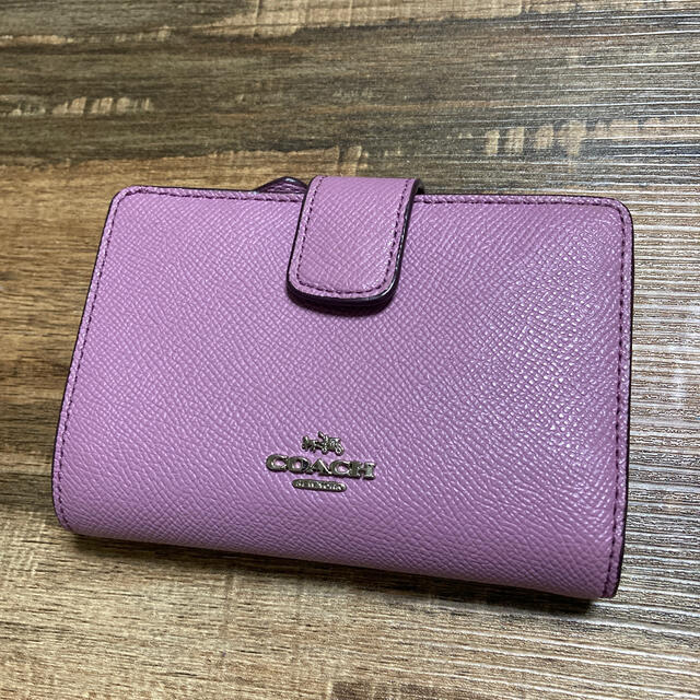 COACH(コーチ)のcoach 二つ折り財布 レディースのファッション小物(財布)の商品写真