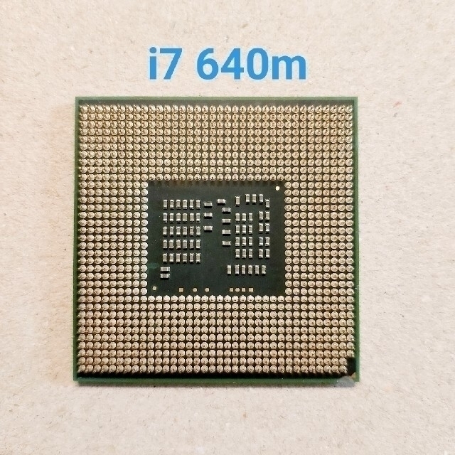 *美品*intel Core i7 640m ☆グリス付き☆送料無料☆保証あり☆ 1