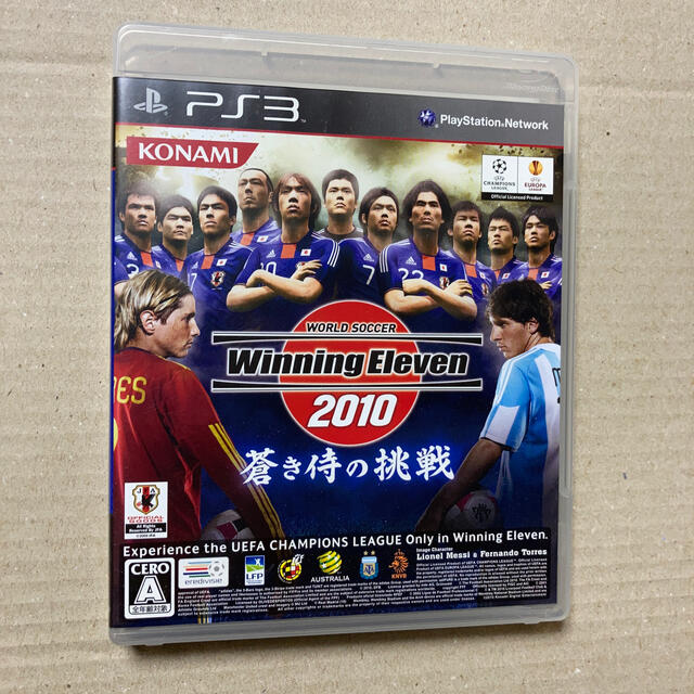 PlayStation3(プレイステーション3)のワールドサッカー ウイニングイレブン 2010 蒼き侍の挑戦 PS3 エンタメ/ホビーのゲームソフト/ゲーム機本体(家庭用ゲームソフト)の商品写真