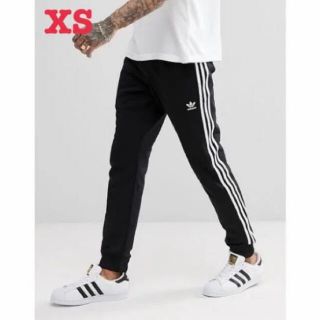 アディダス(adidas)のアディダス オリジナルス 3ストライプ トラックパンツ 黒 XS 新品未使用(その他)