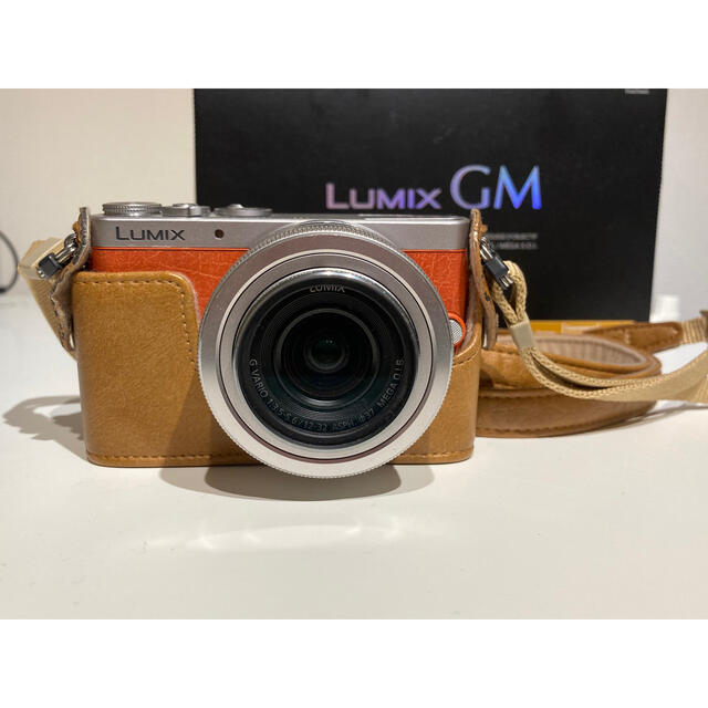 Panasonic LUMIX GM DMC-1K オレンジミラーレス一眼