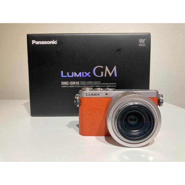 Panasonic LUMIX GM DMC-1K オレンジミラーレス一眼
