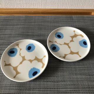 マリメッコ(marimekko)のマリメッコ ウニッコ プレート 13.5cm ベージュ/オフホワイト(食器)