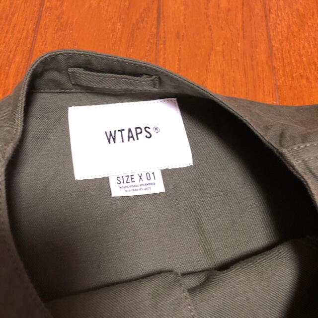 W)taps(ダブルタップス)のWTAPS SKIT SHIRT ダブルタップス　ノーカラーシャツ　1 メンズのトップス(シャツ)の商品写真