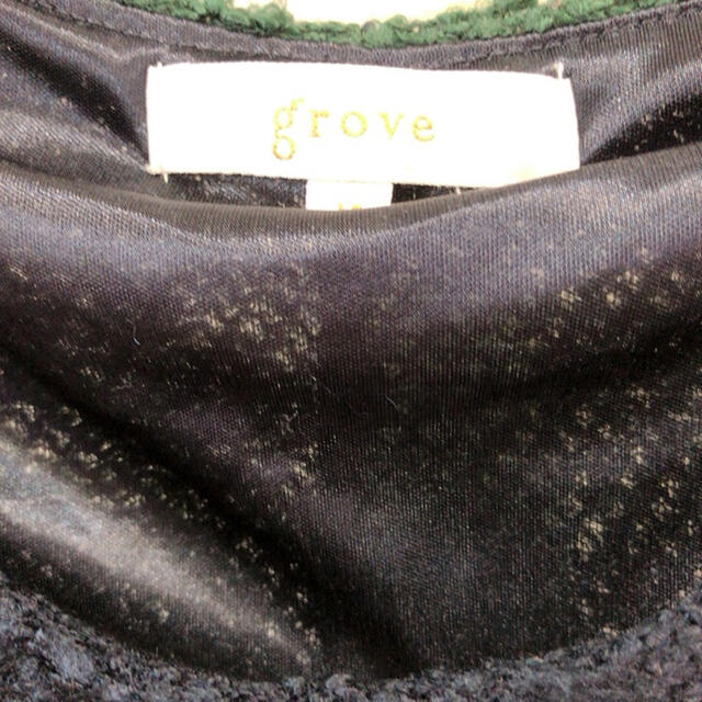 grove(グローブ)のグローブ⭐︎ボーダー⭐︎チュニック ⭐︎もこもこ レディースのトップス(ニット/セーター)の商品写真