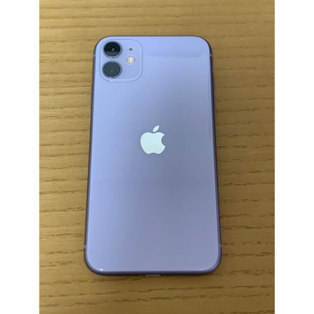 本日特価 iPhone 11 256GB SIMフリー パープル アップルケア付