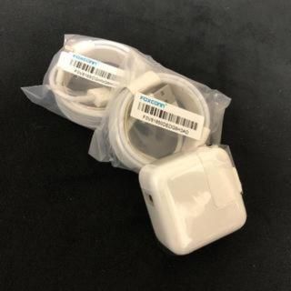 電源アダプター1本 純正品 iPhone 充電ケーブル 2m2本(バッテリー/充電器)
