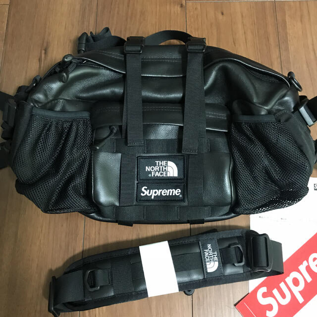 オンライン超安い Supreme ノースフェイス レザーマウンテン ウエスト