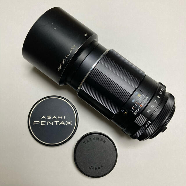 PENTAX(ペンタックス)の美品 M42銘玉 SMC TAKUMAR 135mm F3.5 純正付属多数 スマホ/家電/カメラのカメラ(レンズ(単焦点))の商品写真