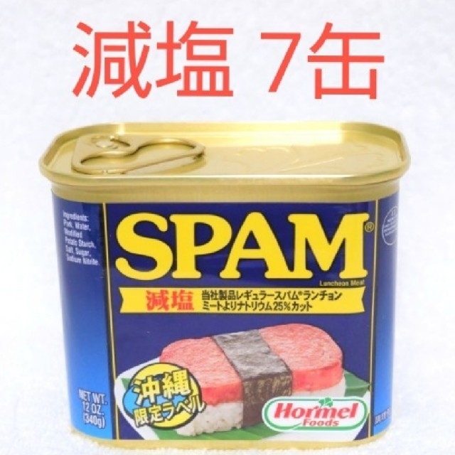 スパム 減塩 10缶 340g 沖縄ホーメル 保存食