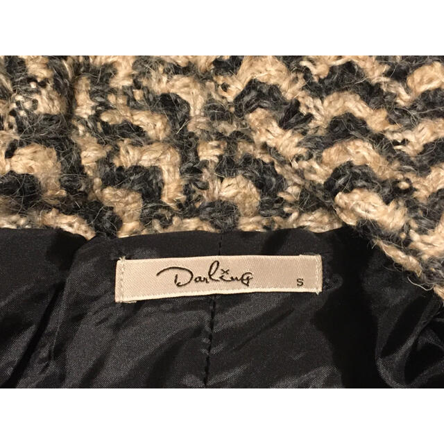 がカワイイ 新品 DARLING ダーリン ツイード ウール コートの通販 by