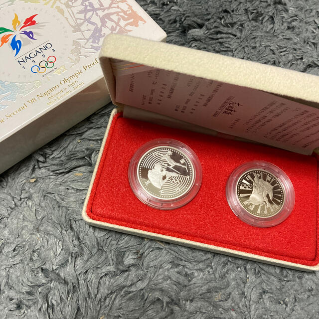 長野オリンピック　記念硬貨貨幣