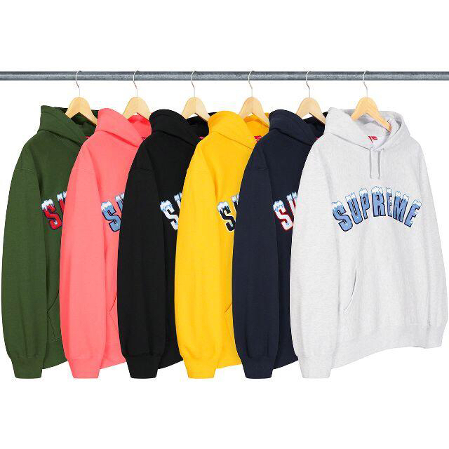 M Supreme Icy Arc Hooded Sweatshirt グレー