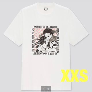 ユニクロ(UNIQLO)の10.ユニクロ 鬼滅の刃 Tシャツ ねずこ炭治郎　サイズXXS(Tシャツ/カットソー(半袖/袖なし))