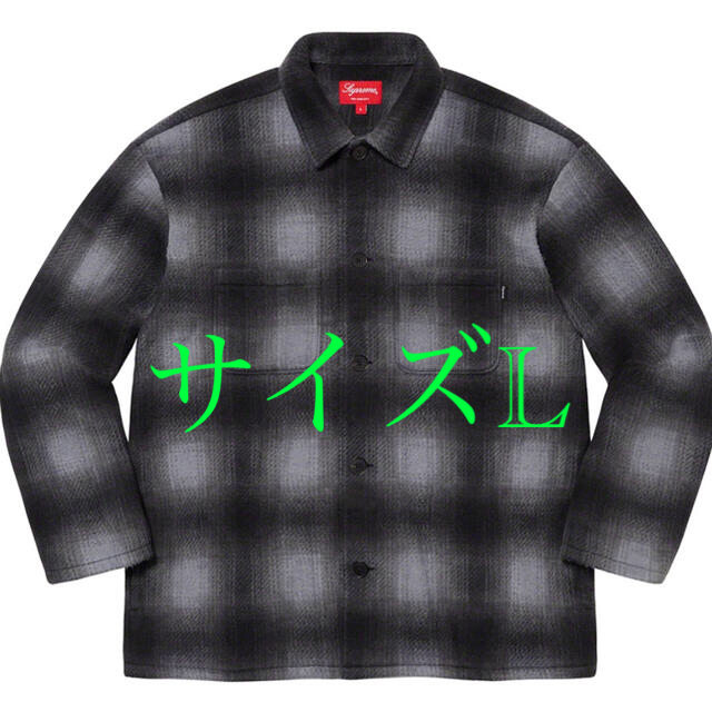 Supreme(シュプリーム)のLサイズ　Supreme Shadow Plaid Fleece Shirt  メンズのジャケット/アウター(その他)の商品写真