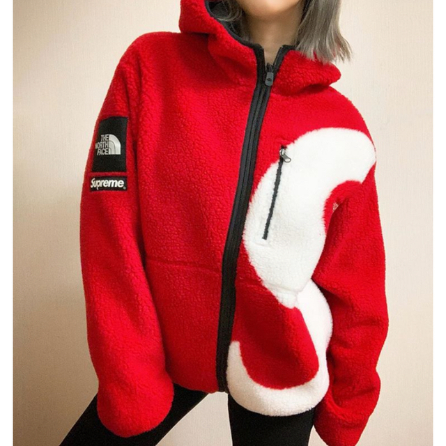 Supreme(シュプリーム)のSupreme North Face Slogo Fleece jacket メンズのジャケット/アウター(その他)の商品写真