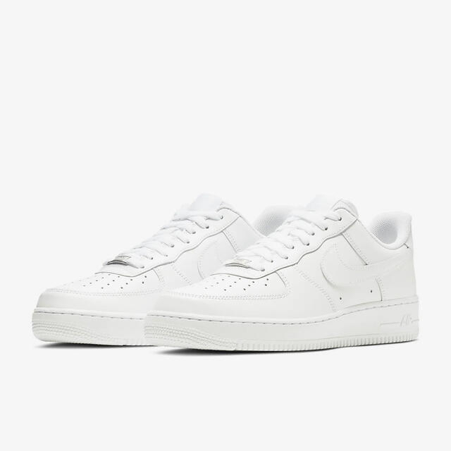 靴/シューズNIKE AF1 LOW White 07 28センチ