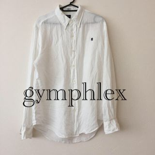 ジムフレックス(GYMPHLEX)のジムフレックス gymphlex 麻100パーセント 白シャツ(シャツ)