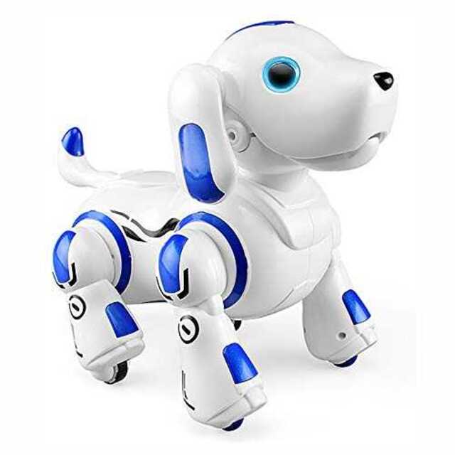 ホワイトロボットおもちゃ 犬 電子ペット ロボットペット 最新版ロボット犬 子供 エンタメ/ホビーのおもちゃ/ぬいぐるみ(その他)の商品写真