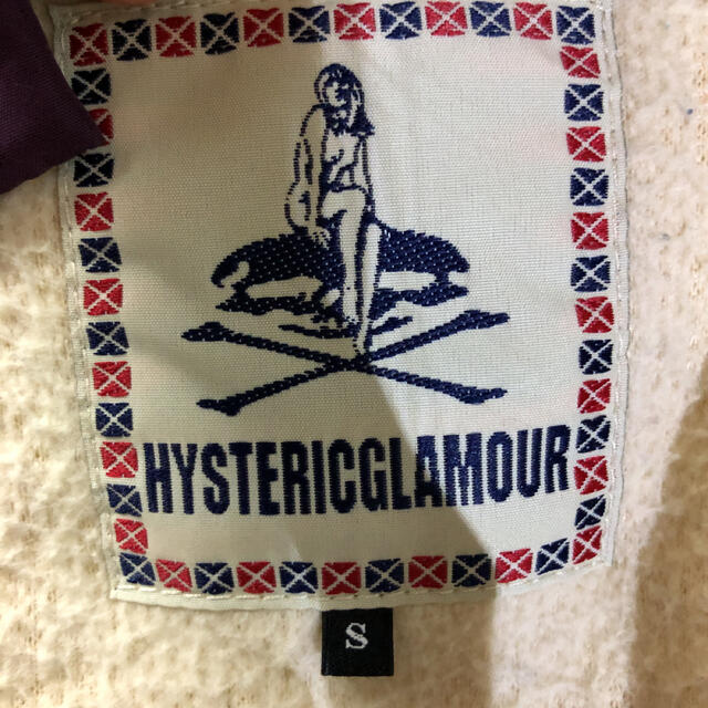 HYSTERIC GLAMOUR(ヒステリックグラマー)のヒステリックグラマー　ボアフリースジャケット レディースのジャケット/アウター(ブルゾン)の商品写真