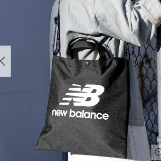 ニューバランス(New Balance)のNEW BALANCE×DOORS 別注ロゴトートバッグ ショルダーバック(ショルダーバッグ)