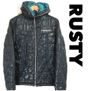 ラスティ(RUSTY)の【美品】RUSTY ラスティ　ダウンジャケット(ダウンジャケット)