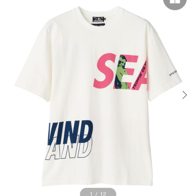 wind and sea × HYSTERIC GLAMOUR Tシャツ