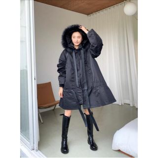 ザラ(ZARA)の新品バースデーバッシュ　N3B ブラック　xs(モッズコート)