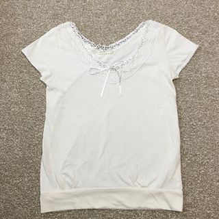 シップス(SHIPS)のships レース付きトップス(Tシャツ(半袖/袖なし))