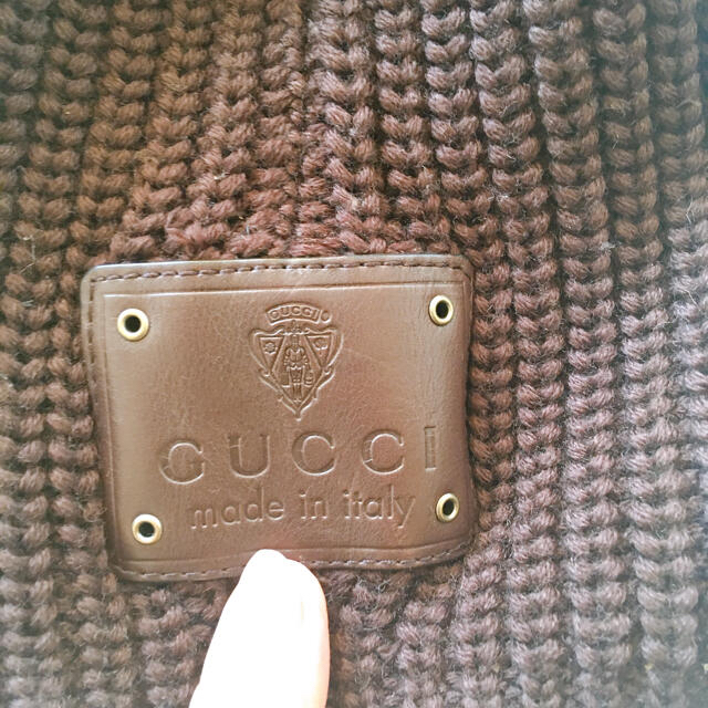 Gucci(グッチ)の【新品】gucci  ニット帽 メンズの帽子(ニット帽/ビーニー)の商品写真