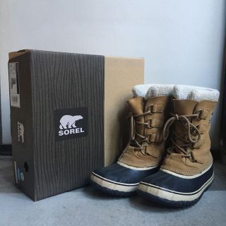 ソレル(SOREL)のSorel 24cm 1964 PAC 2 Buff Black(ブーツ)