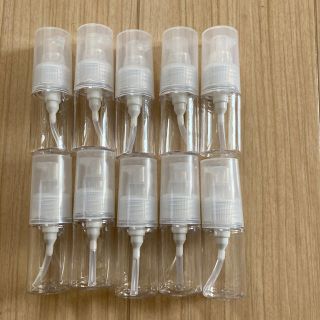 ムジルシリョウヒン(MUJI (無印良品))の未使用✨無印良品　ポンプボトル　30ml  10本セット(容器)