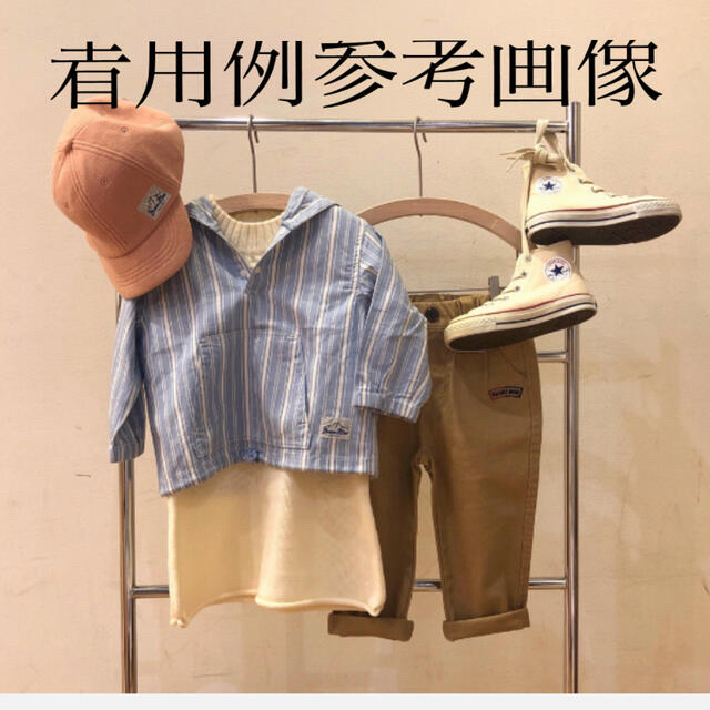 ビームス　シャツパーカー　100 キッズ/ベビー/マタニティのキッズ服男の子用(90cm~)(ジャケット/上着)の商品写真