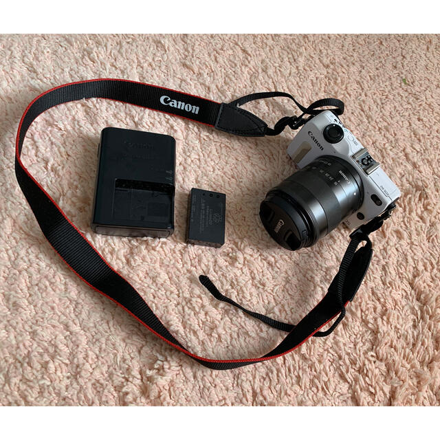 スマホ/家電/カメラcanon EOS M2 18-55mm F3.5-5.6 ミラーレス一眼カメラ
