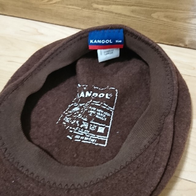 KANGOL(カンゴール)のKANGOL ウール504 ハンチング 茶色 ブラウン メンズの帽子(ハンチング/ベレー帽)の商品写真