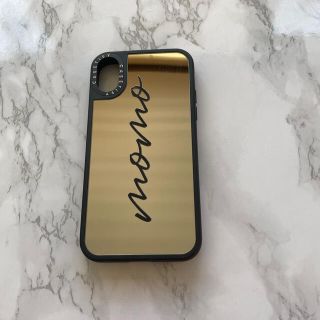 casetify ミラー　名前入り　momo(iPhoneケース)