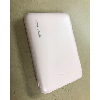 スリーコインズ(3COINS)のモバイルバッテリー　Power Bank 5000mAh 3coins(バッテリー/充電器)