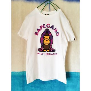 アベイシングエイプ(A BATHING APE)のA BATHING APE BAPECAMO MILO BAPE Tシャツ(Tシャツ(半袖/袖なし))