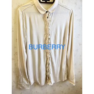 バーバリー(BURBERRY)のバーバリー フリル付きシャツブラウス&スカーフ(シャツ/ブラウス(長袖/七分))