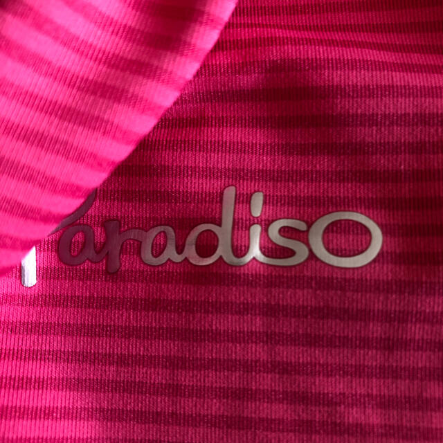 Paradiso(パラディーゾ)のパラディーゾ パーカー ピンク スポーツ/アウトドアのテニス(ウェア)の商品写真