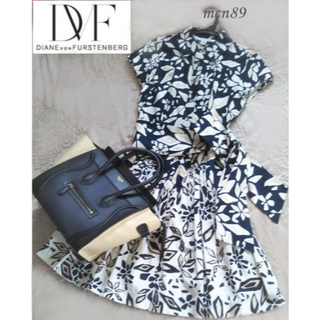 ダイアンフォンファステンバーグ(DIANE von FURSTENBERG)の【新品・未使用】DVF　Scarlet　シャツドレス　0(ひざ丈ワンピース)