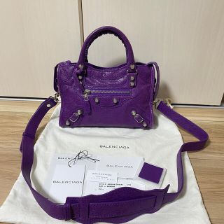 バレンシアガ(Balenciaga)のバレンシアガ　ジャイアント　ミニシティ　日本未入荷カラー　確実正規品(ハンドバッグ)