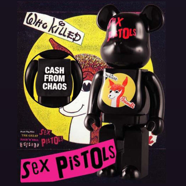 おもちゃベアブリック BE@RBRICK SEX pistols Bambi 400%