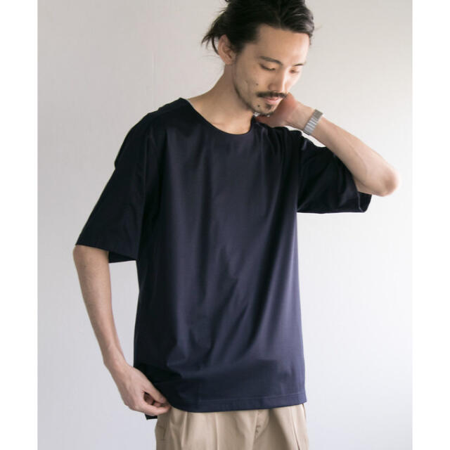 COSEI コセイ　シルケットスムースカットソー　ATON エイトン　Tシャツ