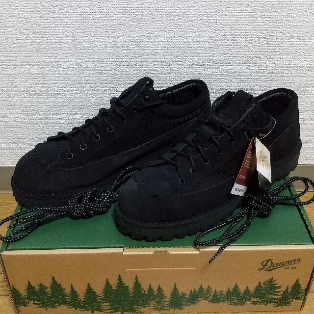 ブーツダナー スノーピーク DANNER FIELD LOW SP Black