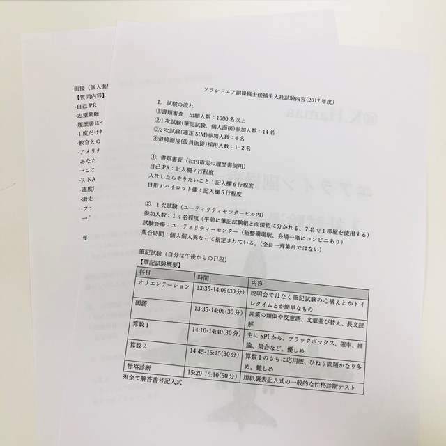 エアライン副操縦士候補生5社分入社試験過去問(数量限定) エンタメ/ホビーの本(語学/参考書)の商品写真